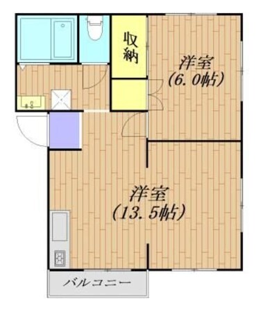 ハイツ西台の物件間取画像